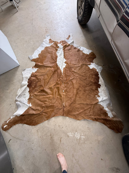Genuine Herron Cowhide Rug
