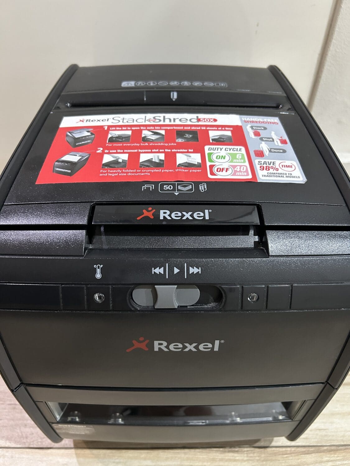 Rexel Optimum Autofeed+ 50X