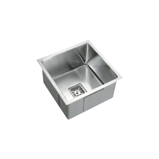 Inox Single Universal Sink 440 x 440 - Brushed Brass