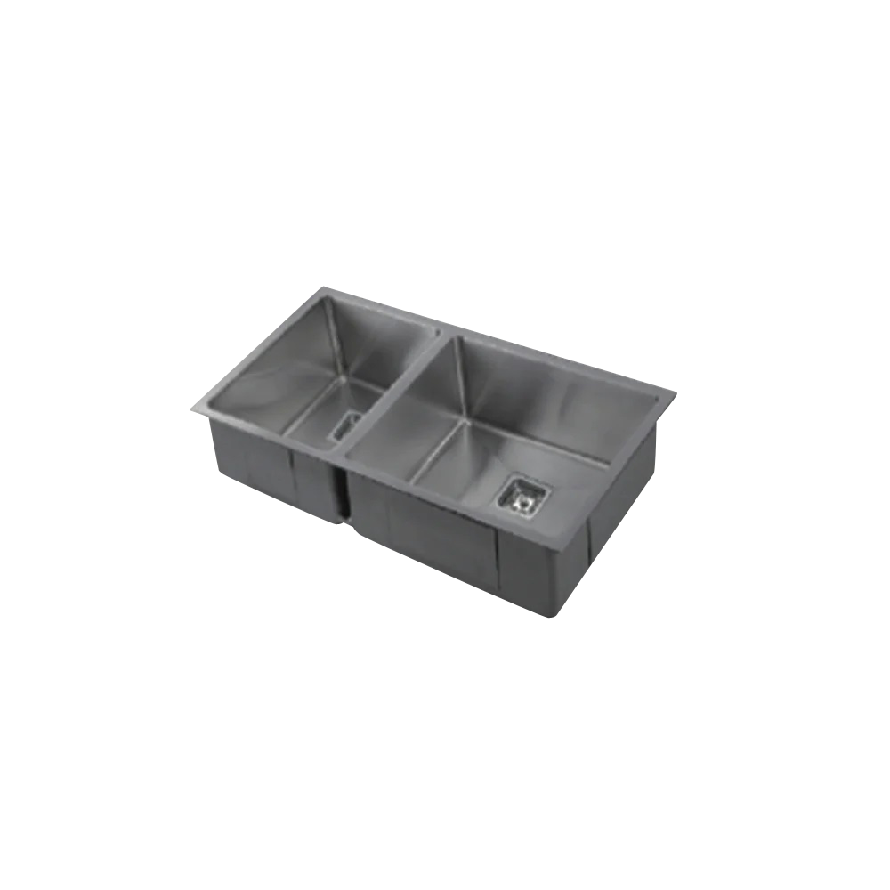 INOX 1 1/2 RIGHT BOWL UNIVERSAL SINK 670 x 440