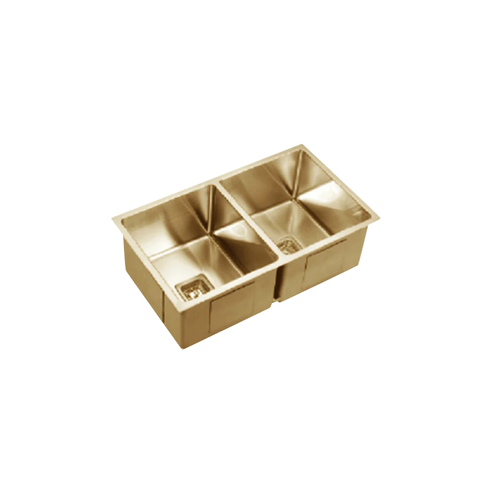 INOX DOUBLE UNIVERSAL SINK 865 x 440