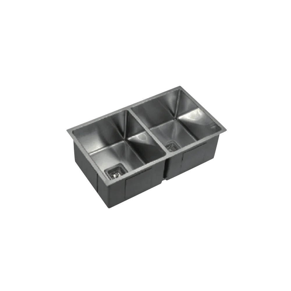 Inox Double Universal Sink 865 X 440