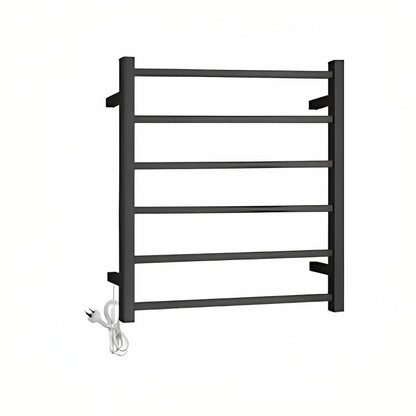 INSPIRE HEATED TOWEL RAIL 6 BAR SQUARE  680MM
