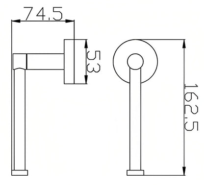 INSPIRE RONDO TOILET PAPER HOLDER