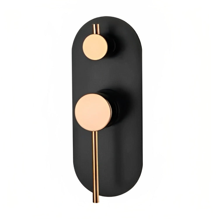 INSPIRE ROUL WALL DIVERTER MIXER 200MM  AND ROSE