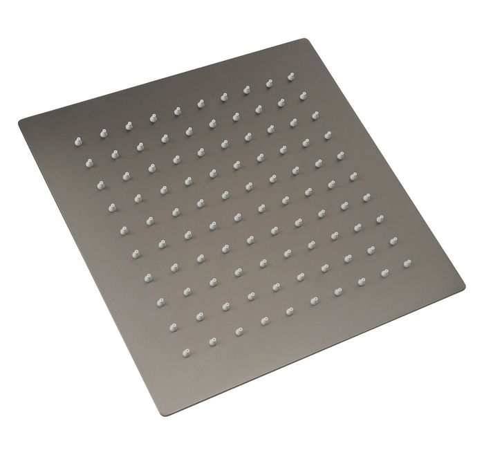 INSPIRE TARAN  SHOWER HEAD SQUARE 250MM GUN METAL