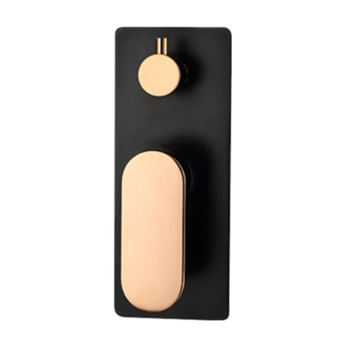 INSPIRE VETTO WALL DIVERTER SHOWER MIXER 200MM  AND ROSE