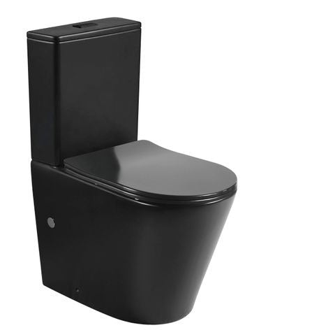 INSPIRE RADIANT RIMLESS TORNADO TOILET SUITE SLIM SEAT