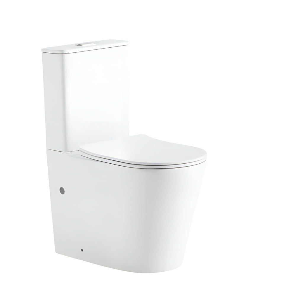 INSPIRE RADIANT RIMLESS TORNADO TOILET SUITE SLIM SEAT