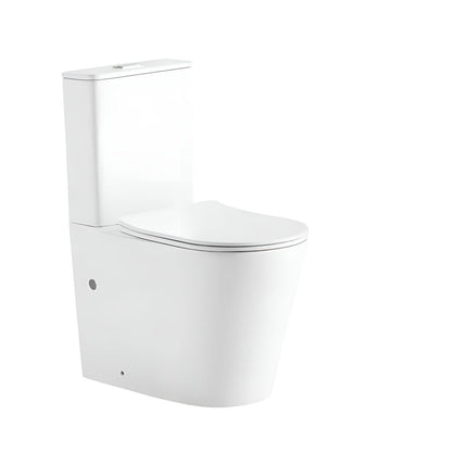 INSPIRE RADIANT RIMLESS TORNADO TOILET SUITE SLIM SEAT