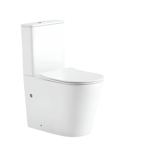 INSPIRE RADIANT RIMLESS TORNADO TOILET SUITE SLIM SEAT
