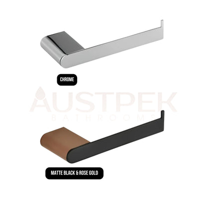 INSPIRE ZEVIO TOILET PAPER HOLDER  AND ROSE  158MM