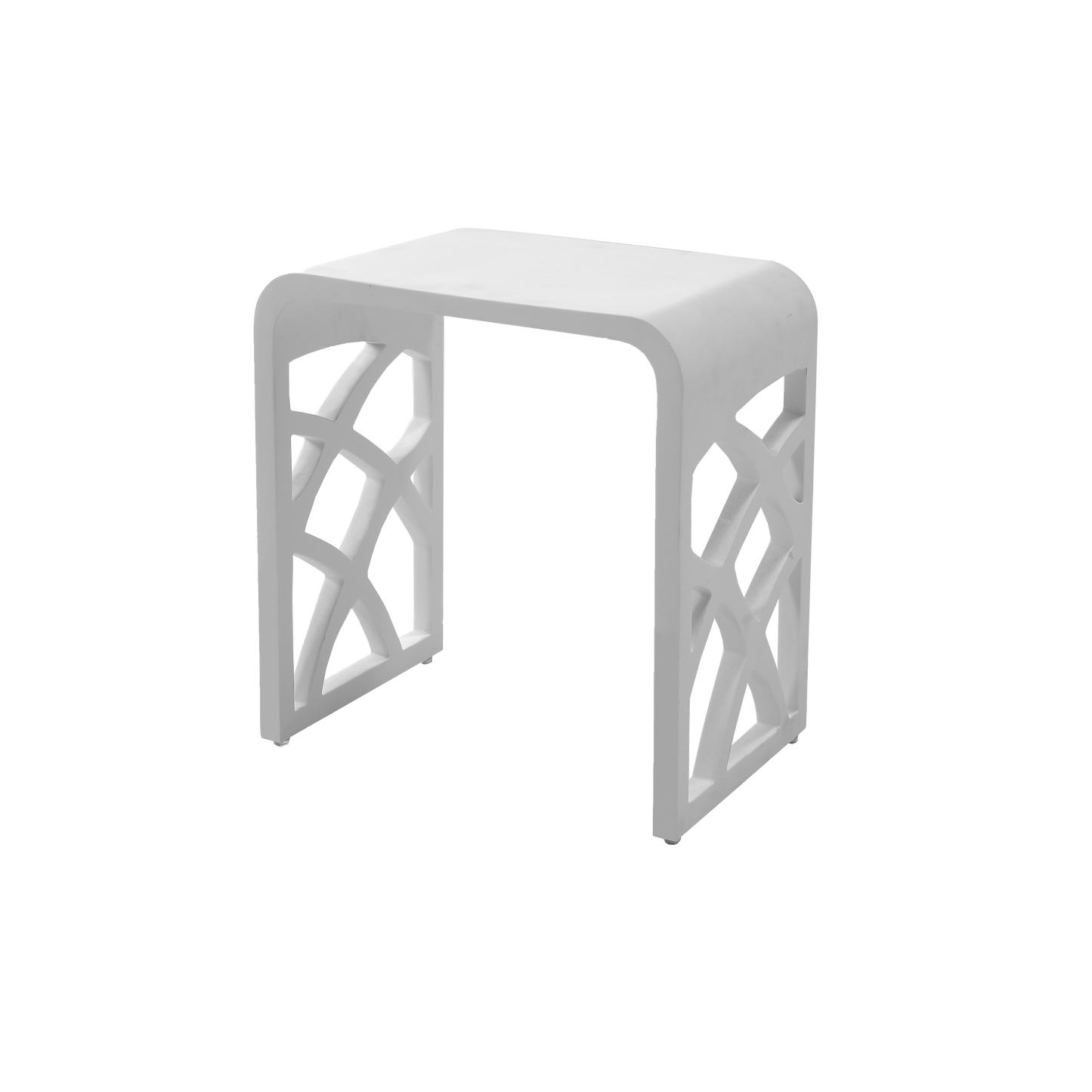 Ivy Solid Surface Shower Stool