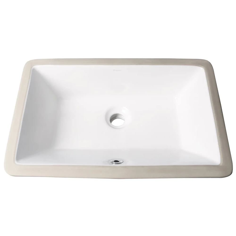 Otti Undermount Square 530x340x170 Basin Gloss White