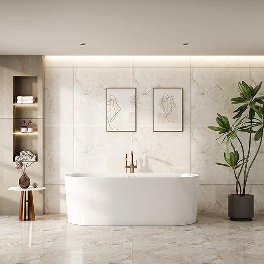 ISEO Freestanding Bathtub - Gloss White