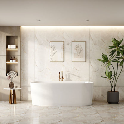 ISEO Freestanding Bathtub - 1400mm / Gloss White