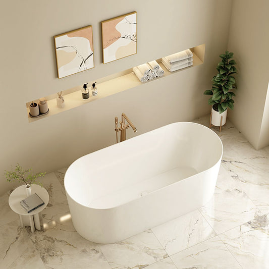ISEO Freestanding Bathtub - 1500mm / Gloss White