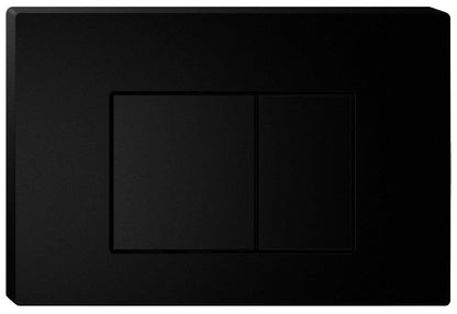 Mercio R&T Square Flush Plate - Black