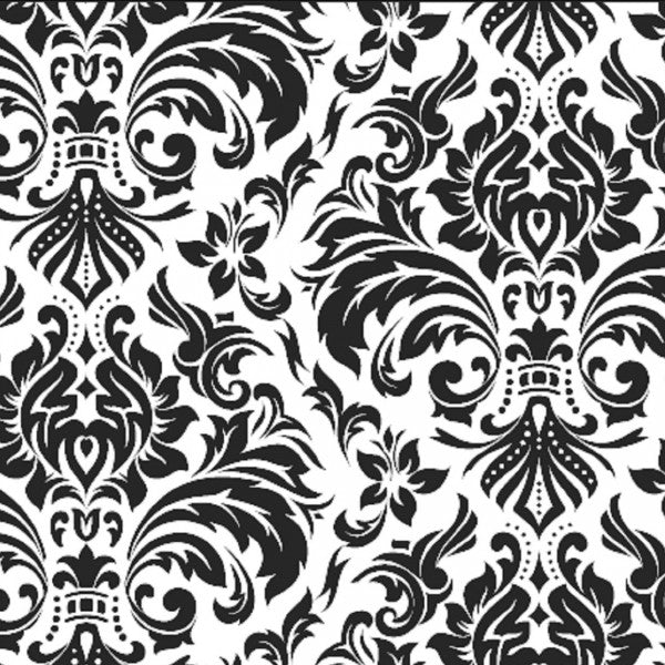 DAMASQUE - Up to 1200 x 2000 / TruClear+ / Concealed Channel Matte Black