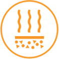 Thermonet 200W/m² In Screed and Bathroom Heating Kit with Black Thermostat