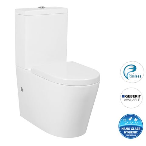 Inspire Alzano  Rimless Back to Wall Toilet Suite