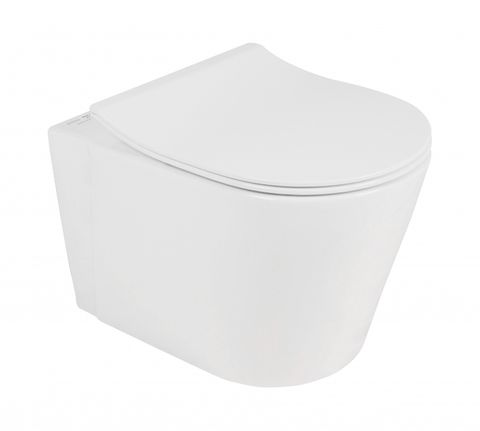 Inspire Alzano  Rimless Wall-Hung Toilet Pan