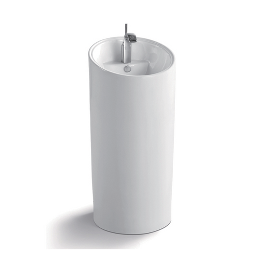 Inspire Newport Freestanding Pedestal Basin  480 x 460 x 960