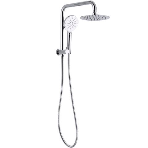 Inspire Pavia Round Compact Twin Shower Top Inlet