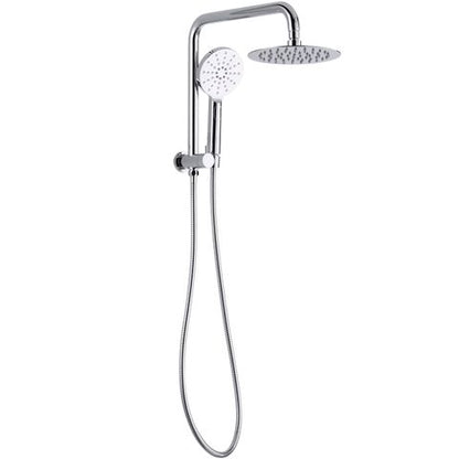 Inspire Pavia Round Compact Twin Shower Top Inlet