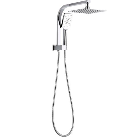 Inspire Taran Square Compact Twin Shower Top Inlet