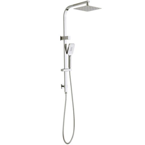 Inspire Taran Square Twin Shower On Rail