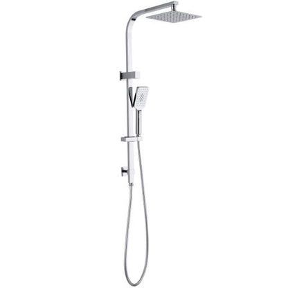 Inspire Taran Square Twin Shower On Rail