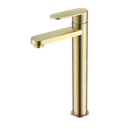 Inspire Vetto Tall Basin Mixer Brushed