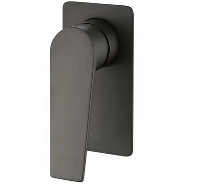 Inspire Zevio Shower Wall Mixer Gun Metal