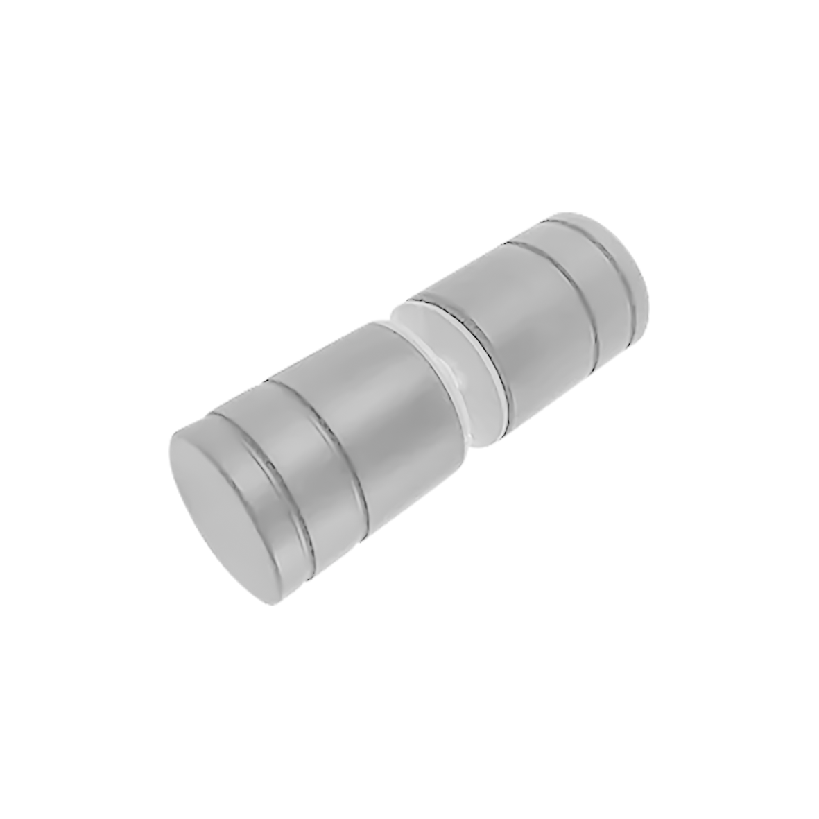 Frameless Fittings - WD2 - Brushed Bronze