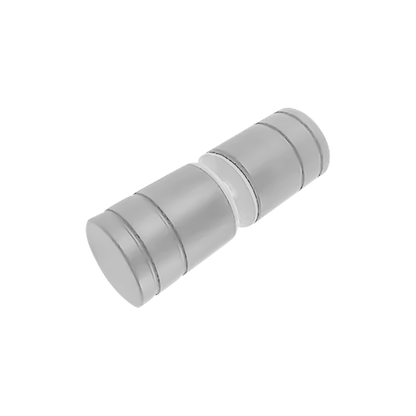 Frameless Fittings - WD2 - Brushed Bronze