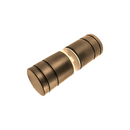 Frameless Fittings - WD2 - Brushed Brass