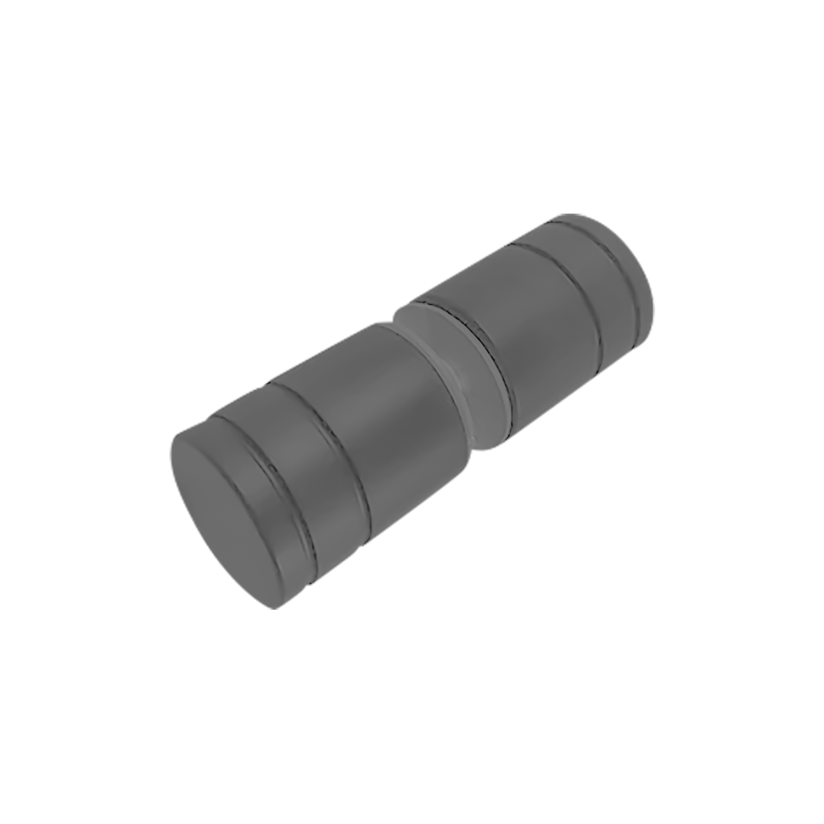 Frameless Fittings - WD2 - Brushed Brass