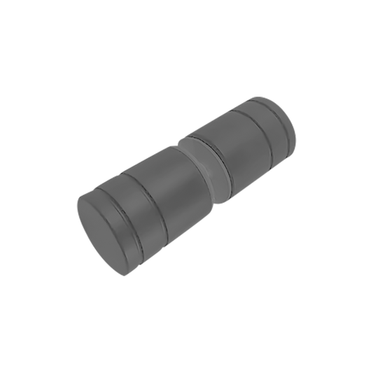 Frameless Fittings - WD2 - Gun Metal