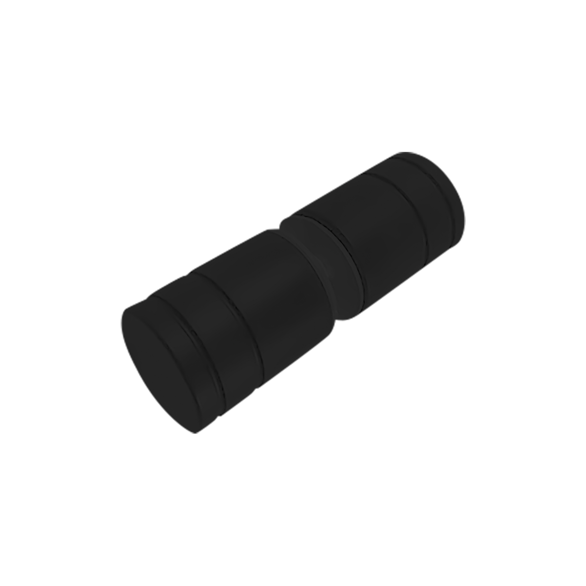 Frameless Fittings - WD2 - Gun Metal