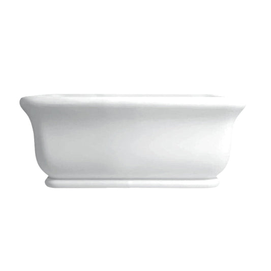 Turner Hastings Kirkham 1600 TitanCast Solid Surface Freestanding Bath without Overflow