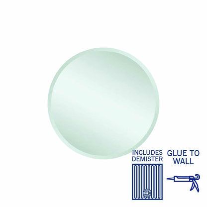 Thermogroup Kent 18mm Bevel Round Mirror