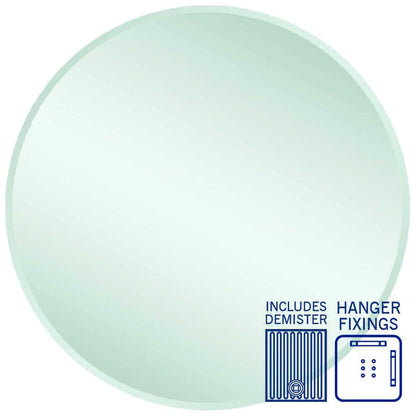 Thermogroup Kent 18mm Bevel Round Mirror