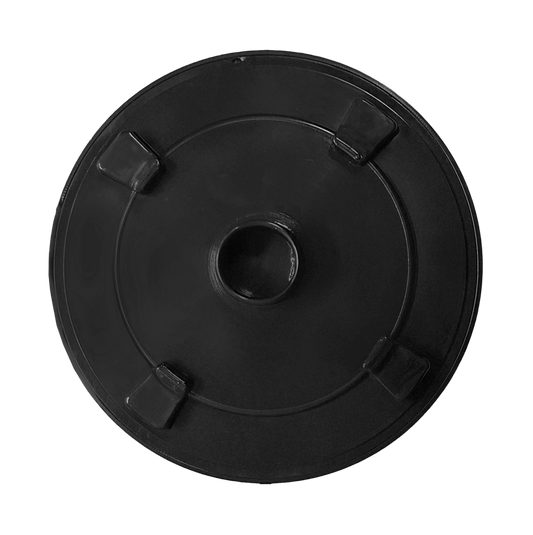Kitchen Sink Waste Cover - Matt Black