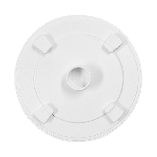 Kitchen Sink Waste Cover - White
