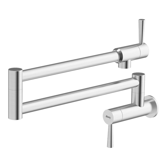 Pot Filler Tap - Brushed Steel