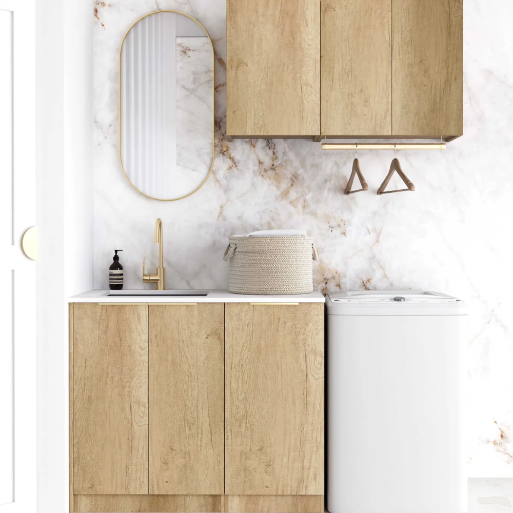 Otti Byron/Bondi Natural Oak Laundry Kit 1715mm (Package Kit A)