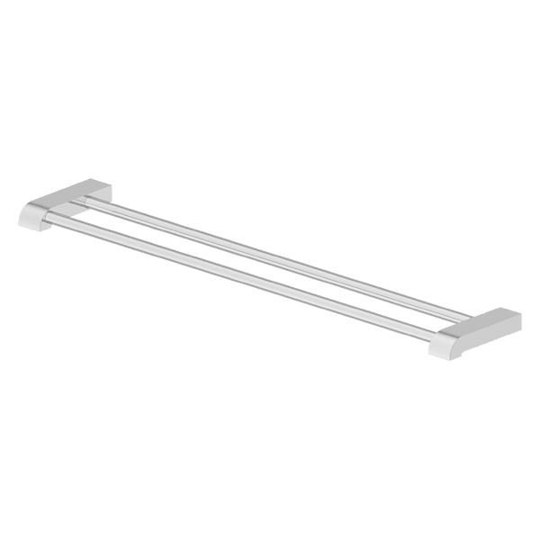 Park Avenue Adjustable Double Towel Rail 760mm - Black