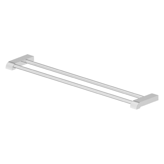Park Avenue Adjustable Double Towel Rail 760mm - Chrome