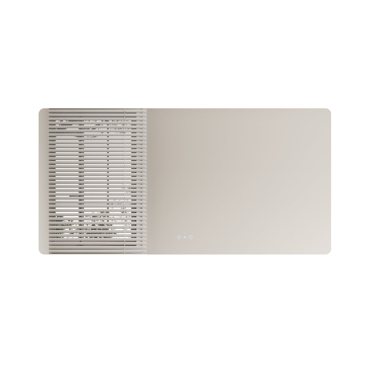 Luna LED Rectangular Mirror 1500mm - with Adjustable LED Lighting